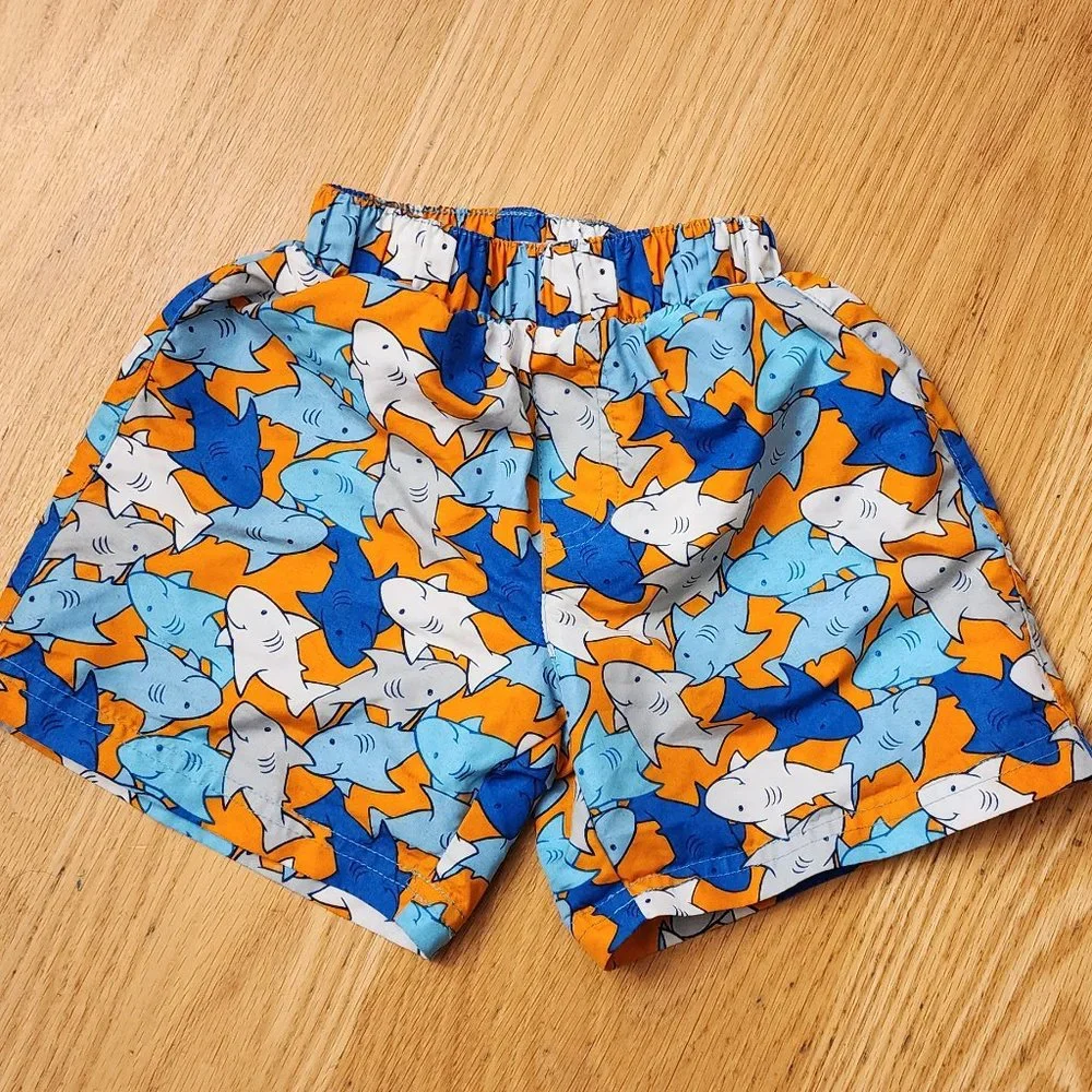 Wippette Toddler Shark Swim Trunks Size 2T